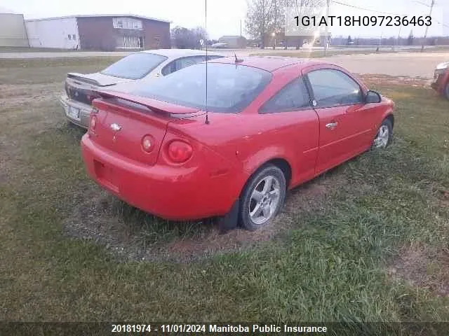 2009 Chevrolet Cobalt Lt VIN: 1G1AT18H097236463 Lot: 20181974