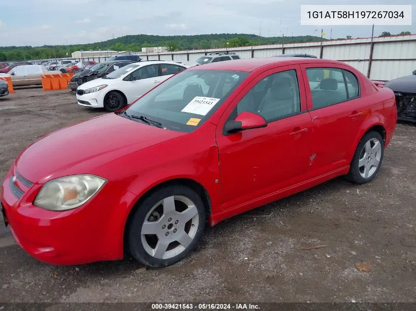 2009 Chevrolet Cobalt Lt VIN: 1G1AT58H197267034 Lot: 39421543