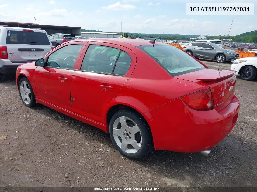 2009 Chevrolet Cobalt Lt VIN: 1G1AT58H197267034 Lot: 39421543