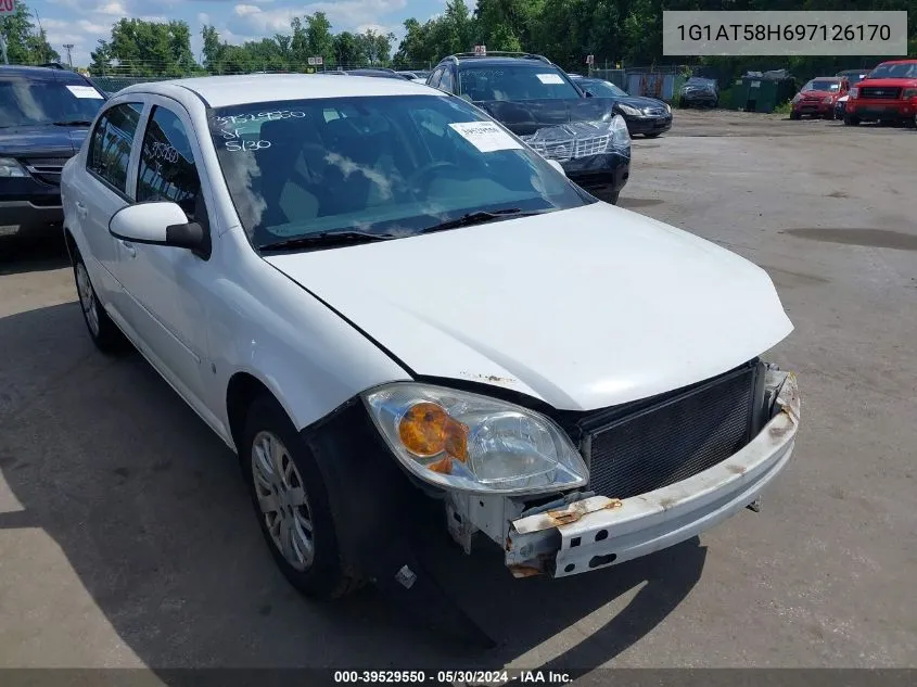 1G1AT58H697126170 2009 Chevrolet Cobalt Lt