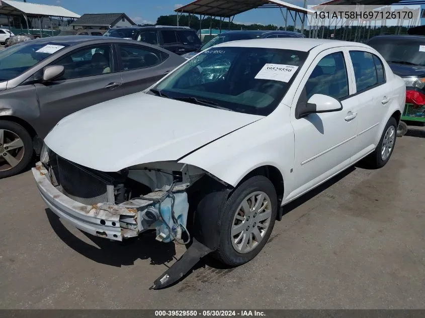 1G1AT58H697126170 2009 Chevrolet Cobalt Lt