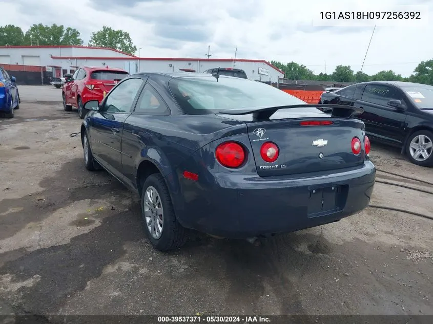 2009 Chevrolet Cobalt Ls VIN: 1G1AS18H097256392 Lot: 39537371