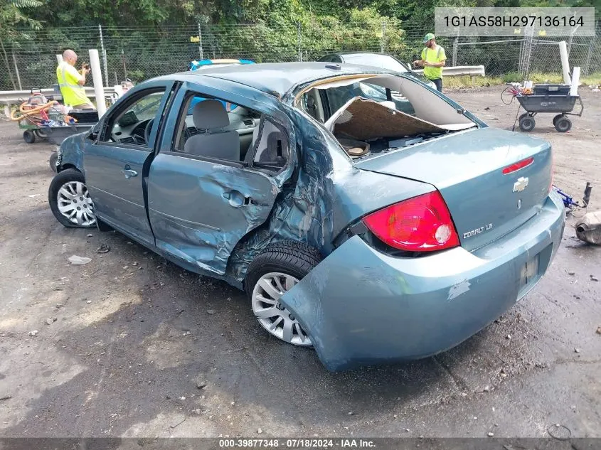 2009 Chevrolet Cobalt Ls VIN: 1G1AS58H297136164 Lot: 39877348