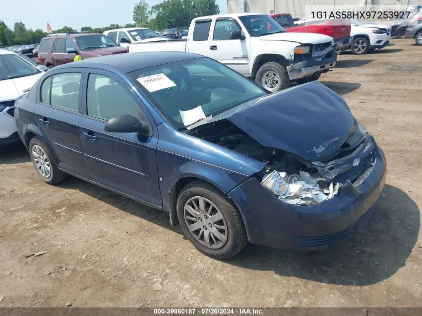 2009 Chevrolet Cobalt Ls VIN: 1G1AS58HX97253927 Lot: 39960187