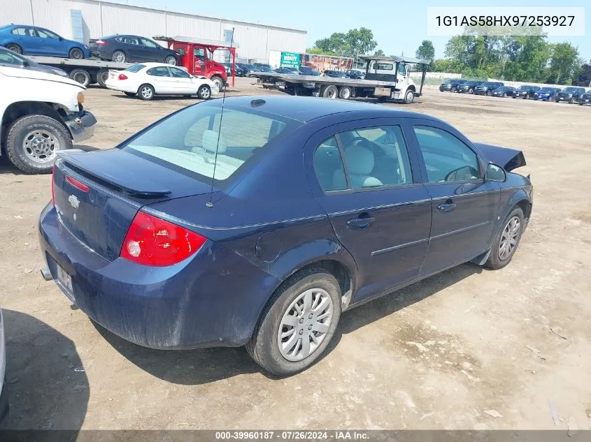 2009 Chevrolet Cobalt Ls VIN: 1G1AS58HX97253927 Lot: 39960187