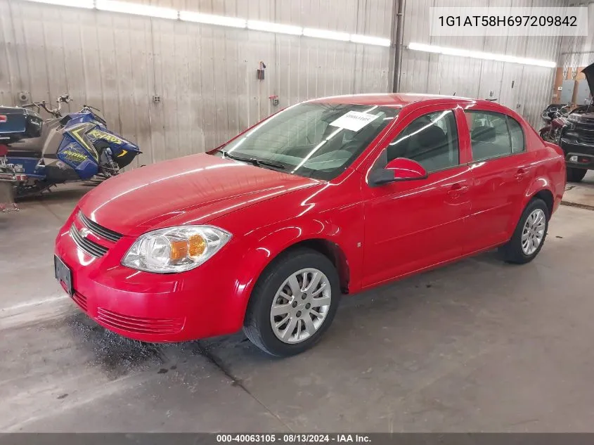 1G1AT58H697209842 2009 Chevrolet Cobalt Lt