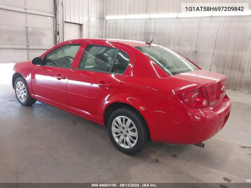 1G1AT58H697209842 2009 Chevrolet Cobalt Lt