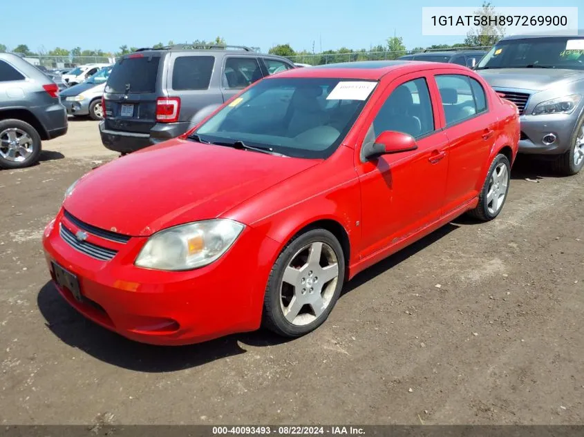 1G1AT58H897269900 2009 Chevrolet Cobalt Lt