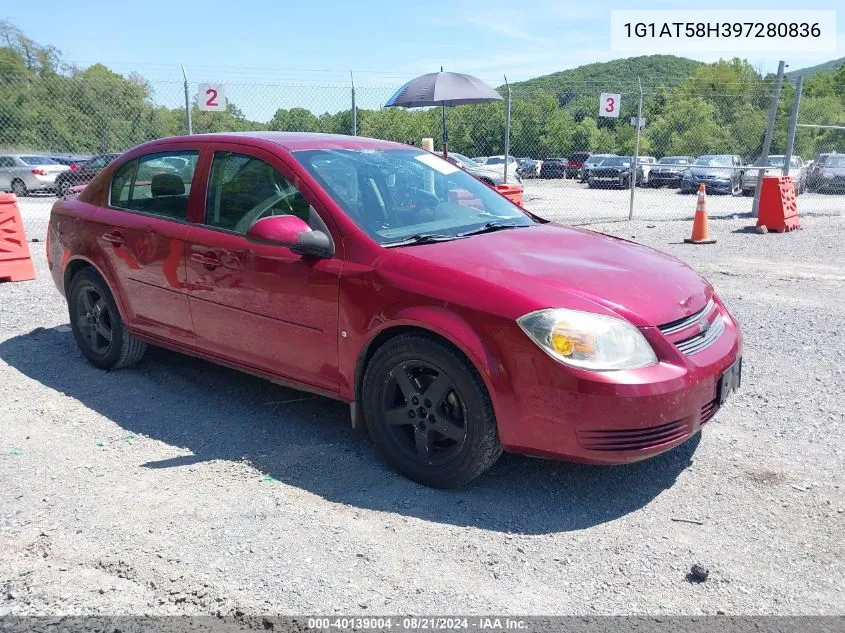 2009 Chevrolet Cobalt Lt VIN: 1G1AT58H397280836 Lot: 40139004