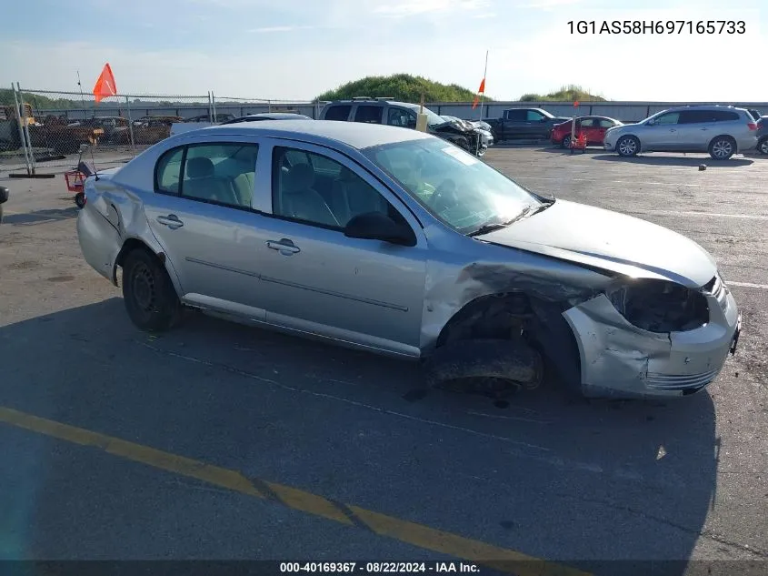 2009 Chevrolet Cobalt Ls VIN: 1G1AS58H697165733 Lot: 40169367