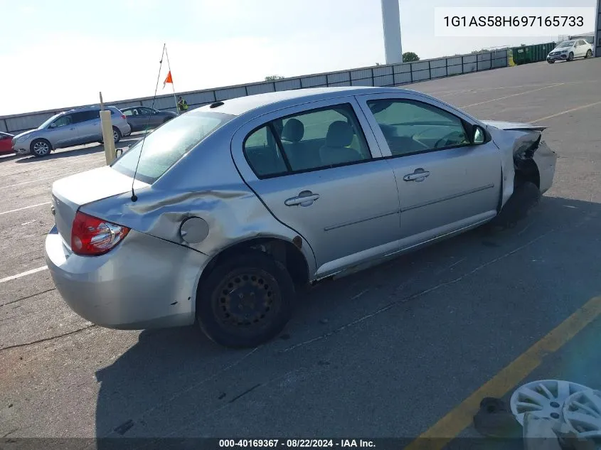 2009 Chevrolet Cobalt Ls VIN: 1G1AS58H697165733 Lot: 40169367