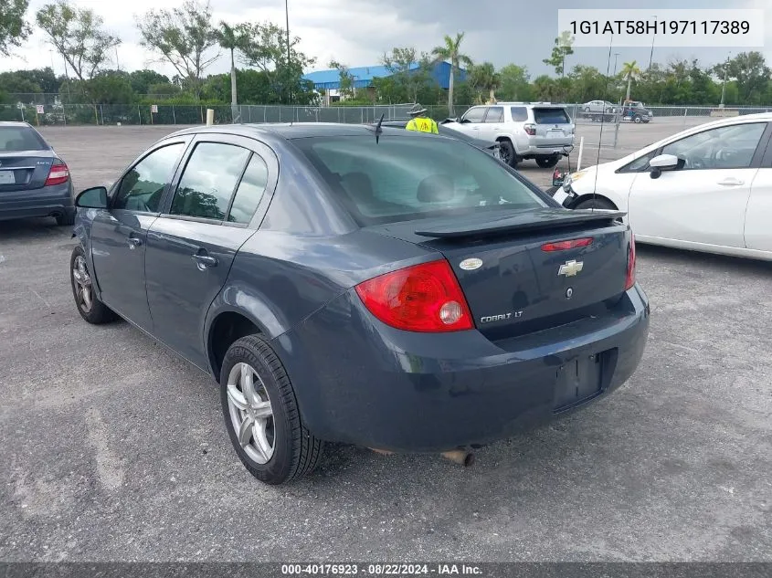 1G1AT58H197117389 2009 Chevrolet Cobalt Lt