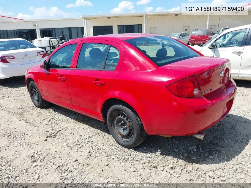 1G1AT58H897159400 2009 Chevrolet Cobalt Lt