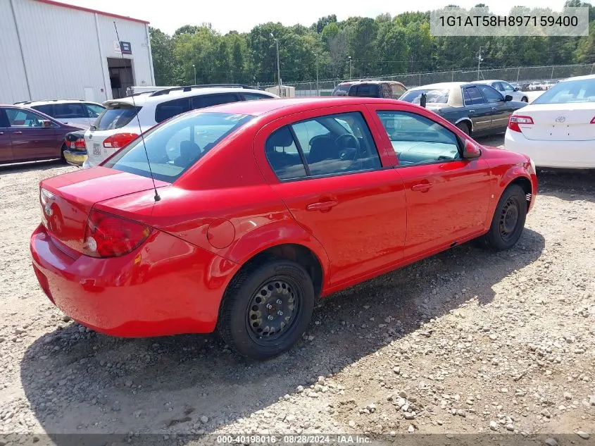 1G1AT58H897159400 2009 Chevrolet Cobalt Lt