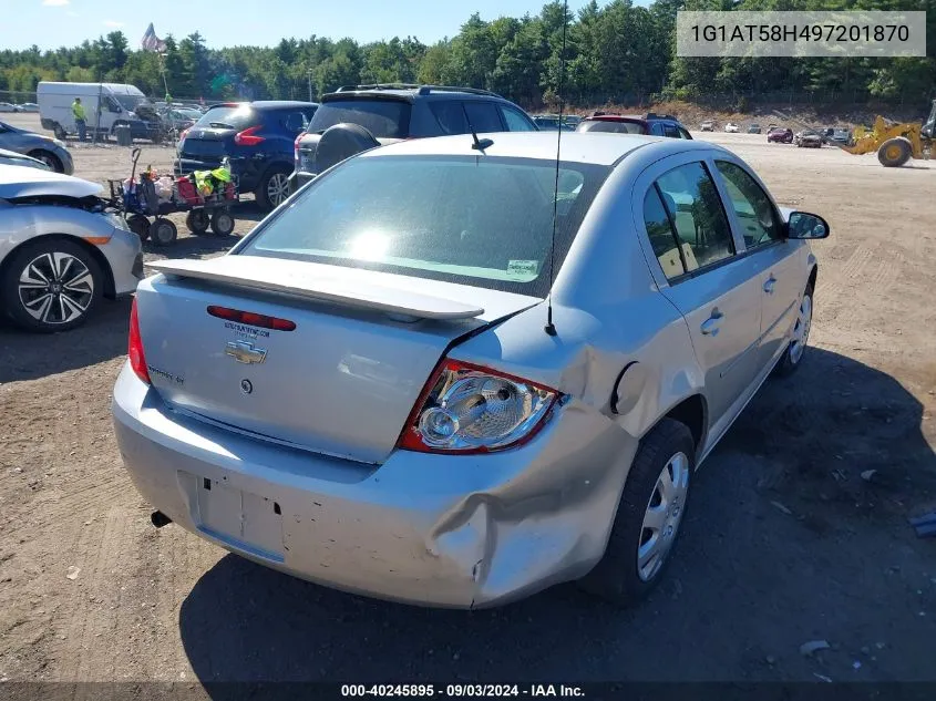 2009 Chevrolet Cobalt Lt VIN: 1G1AT58H497201870 Lot: 40245895