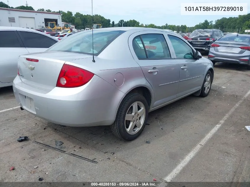 1G1AT58H397289018 2009 Chevrolet Cobalt Lt