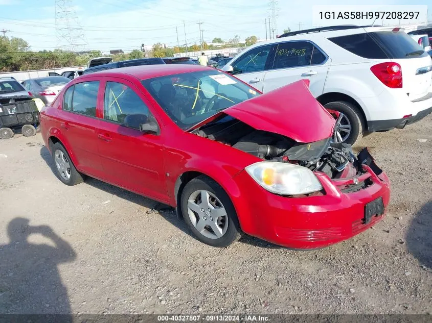 2009 Chevrolet Cobalt Ls VIN: 1G1AS58H997208297 Lot: 40327807