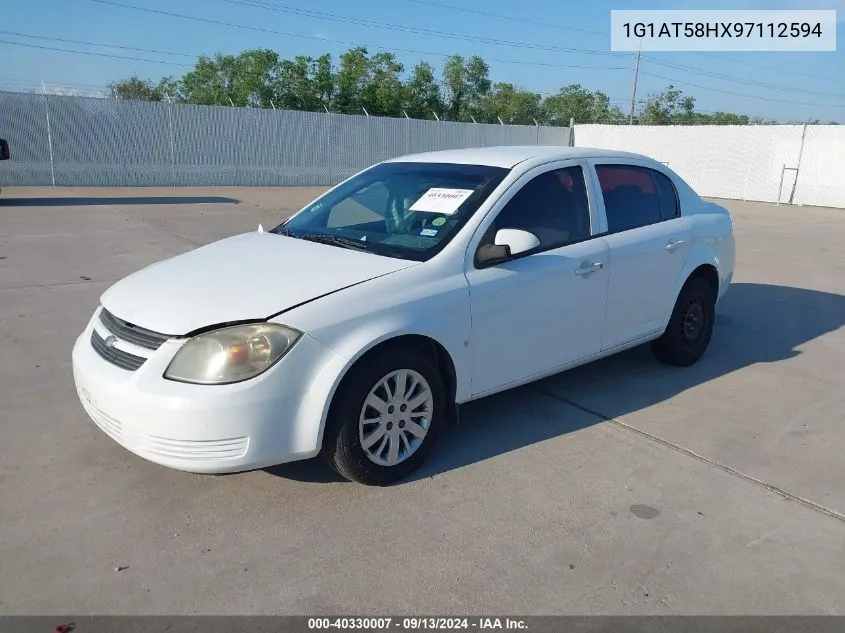 2009 Chevrolet Cobalt Lt VIN: 1G1AT58HX97112594 Lot: 40330007