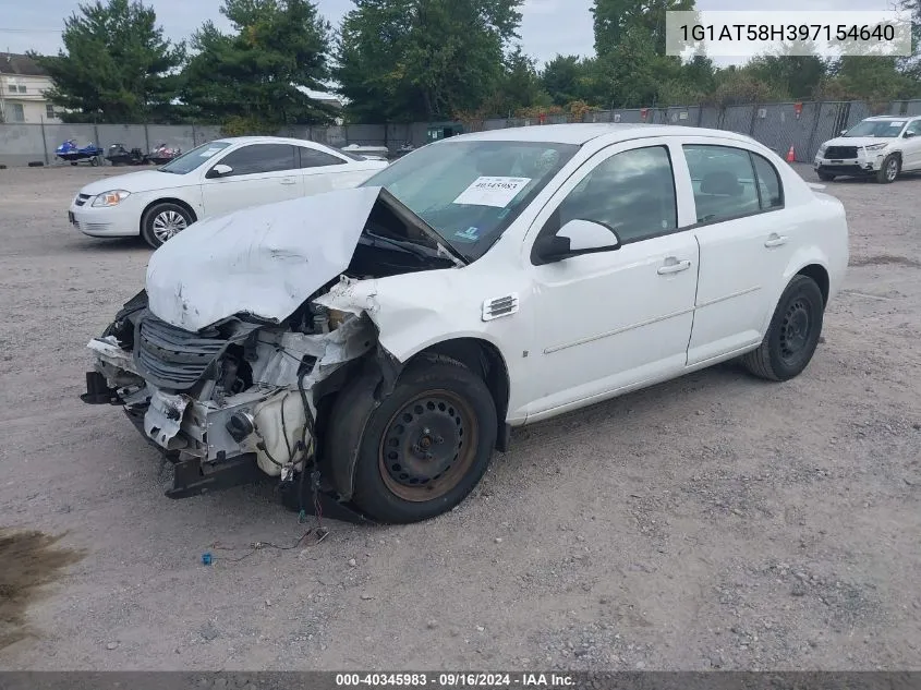 1G1AT58H397154640 2009 Chevrolet Cobalt Lt