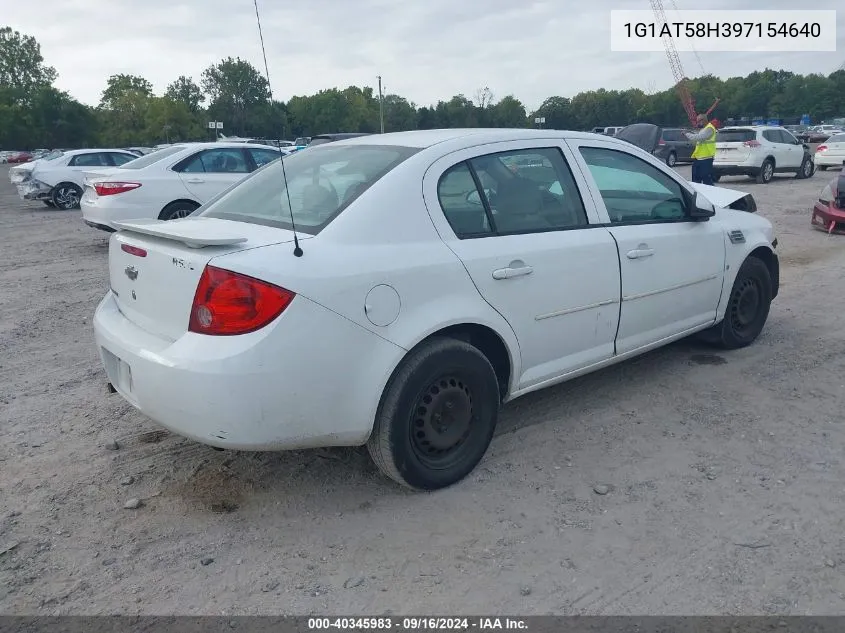 1G1AT58H397154640 2009 Chevrolet Cobalt Lt