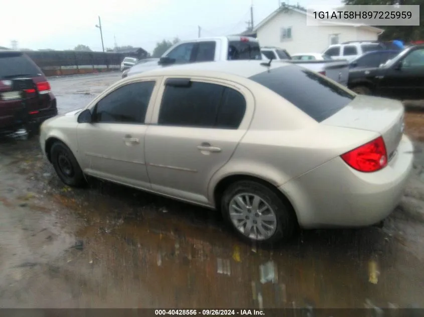 1G1AT58H897225959 2009 Chevrolet Cobalt Lt