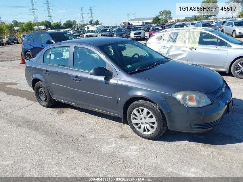 2009 Chevrolet Cobalt Ls VIN: 1G1AS58HX97145517 Lot: 40433313