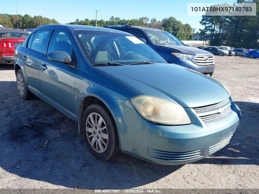 1G1AT58HX97140783 2009 Chevrolet Cobalt Lt