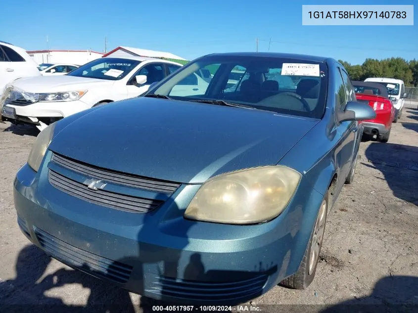 1G1AT58HX97140783 2009 Chevrolet Cobalt Lt