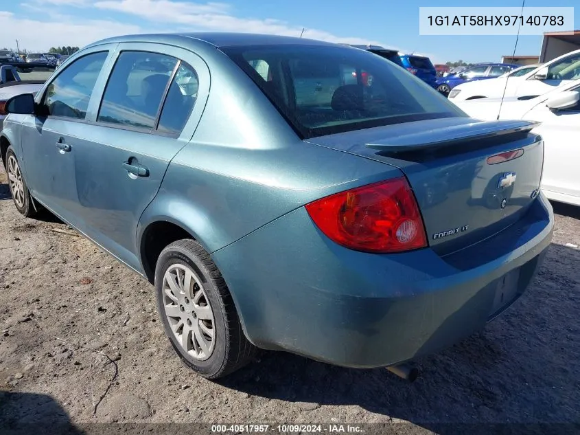 1G1AT58HX97140783 2009 Chevrolet Cobalt Lt