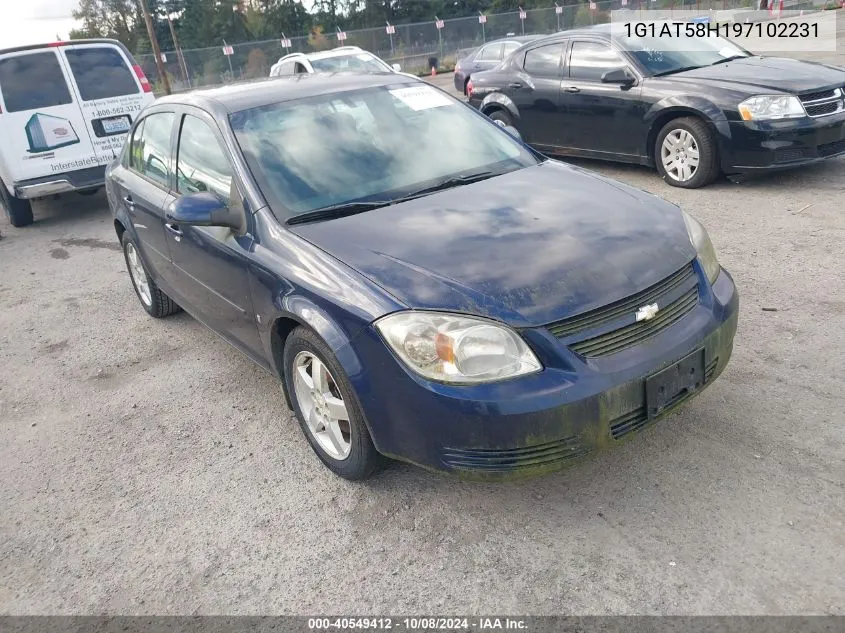 1G1AT58H197102231 2009 Chevrolet Cobalt Lt