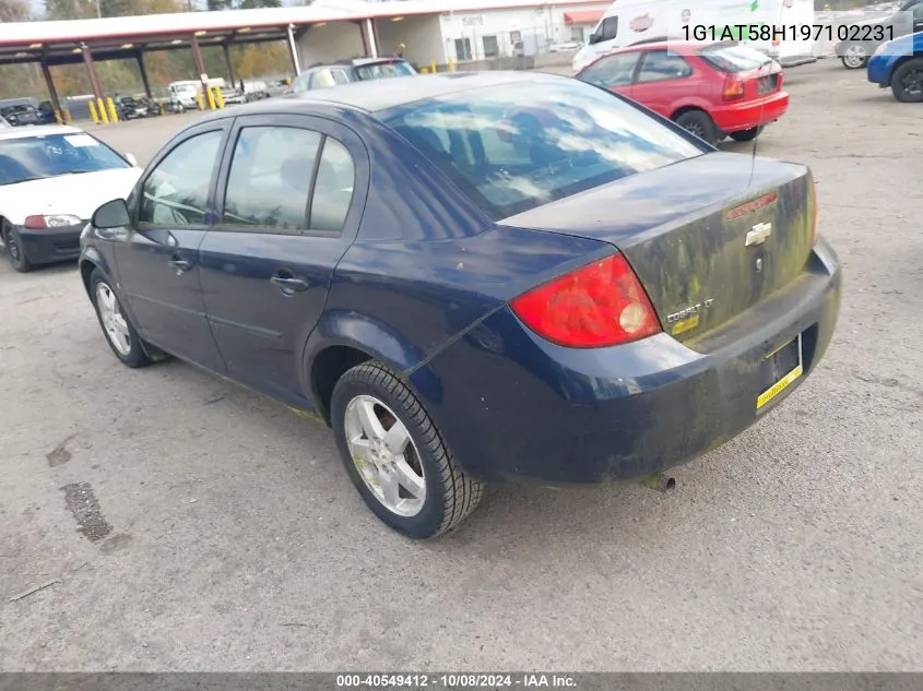 1G1AT58H197102231 2009 Chevrolet Cobalt Lt