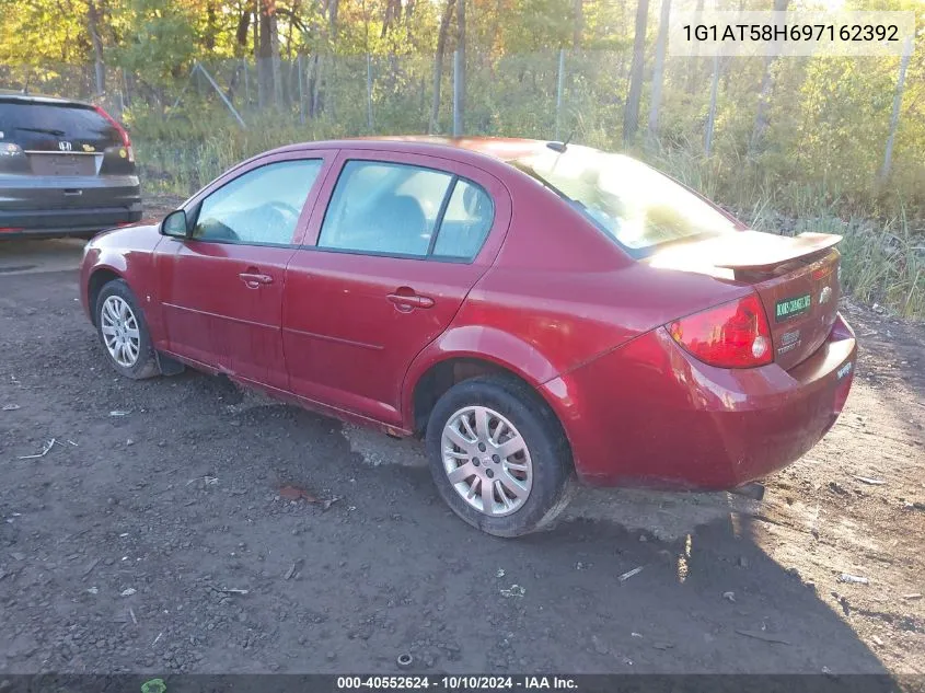 2009 Chevrolet Cobalt Lt VIN: 1G1AT58H697162392 Lot: 40552624