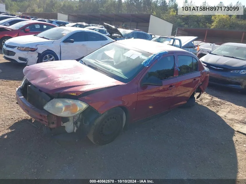 1G1AT58H897173099 2009 Chevrolet Cobalt Lt