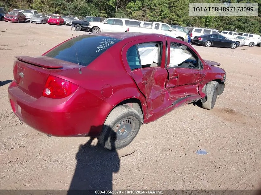 1G1AT58H897173099 2009 Chevrolet Cobalt Lt