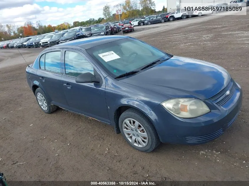 2009 Chevrolet Cobalt Ls VIN: 1G1AS58H697185089 Lot: 40563358