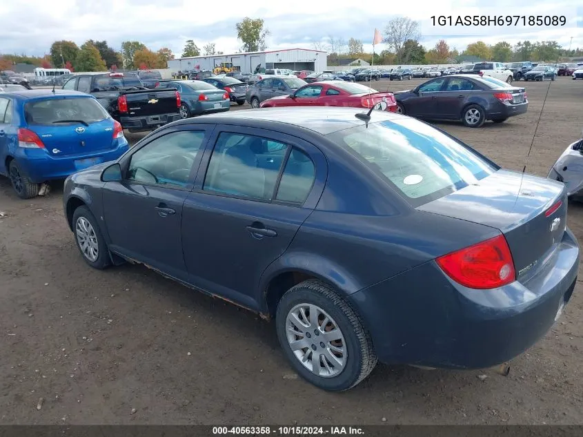 2009 Chevrolet Cobalt Ls VIN: 1G1AS58H697185089 Lot: 40563358