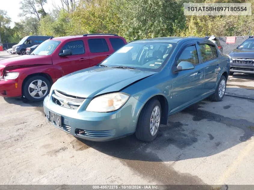 2009 Chevrolet Cobalt Lt VIN: 1G1AT58H897180554 Lot: 40572275