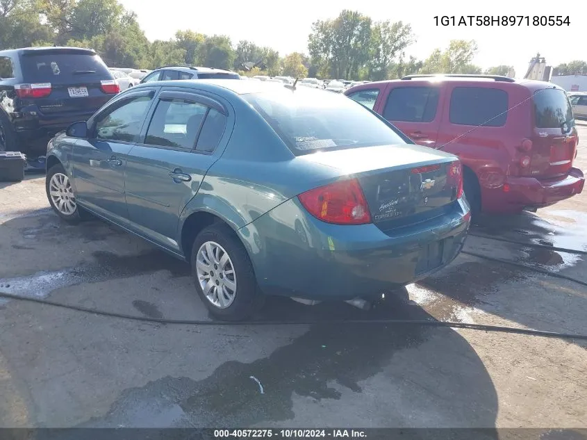 2009 Chevrolet Cobalt Lt VIN: 1G1AT58H897180554 Lot: 40572275