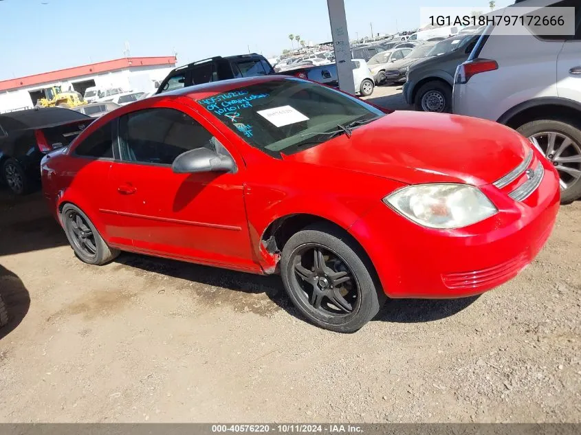 2009 Chevrolet Cobalt Ls VIN: 1G1AS18H797172666 Lot: 40576220