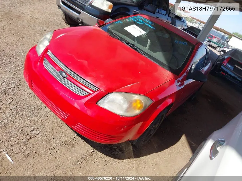 2009 Chevrolet Cobalt Ls VIN: 1G1AS18H797172666 Lot: 40576220