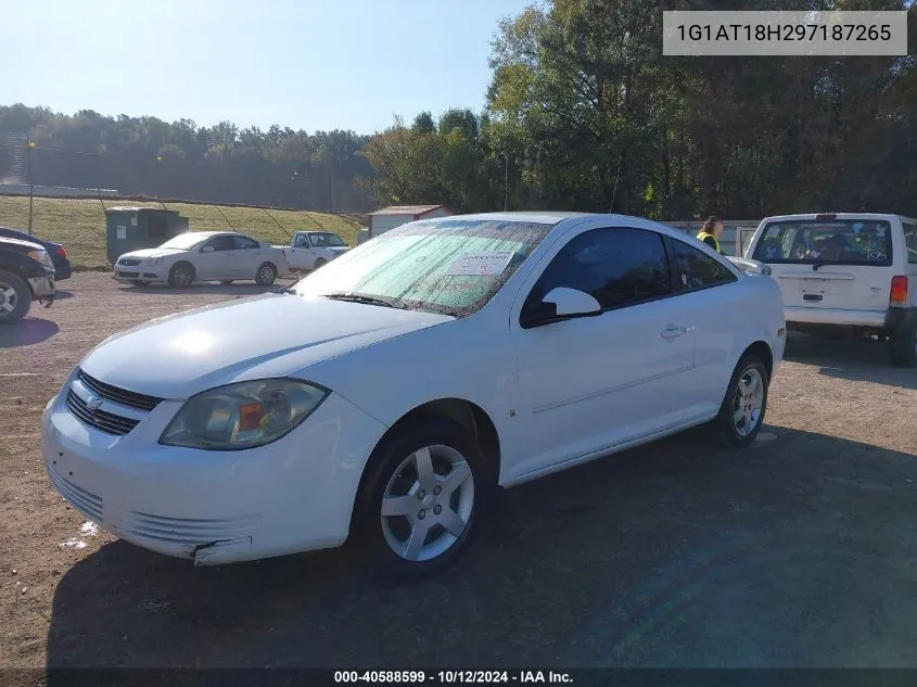 2009 Chevrolet Cobalt Lt VIN: 1G1AT18H297187265 Lot: 40588599