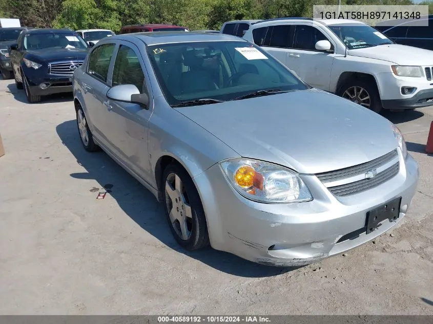 2009 Chevrolet Cobalt Lt VIN: 1G1AT58H897141348 Lot: 40589192