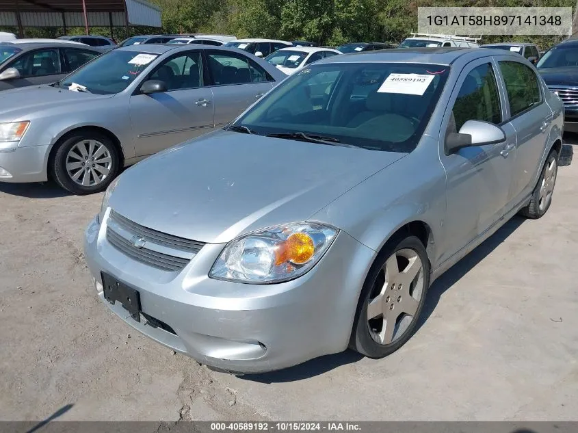 2009 Chevrolet Cobalt Lt VIN: 1G1AT58H897141348 Lot: 40589192