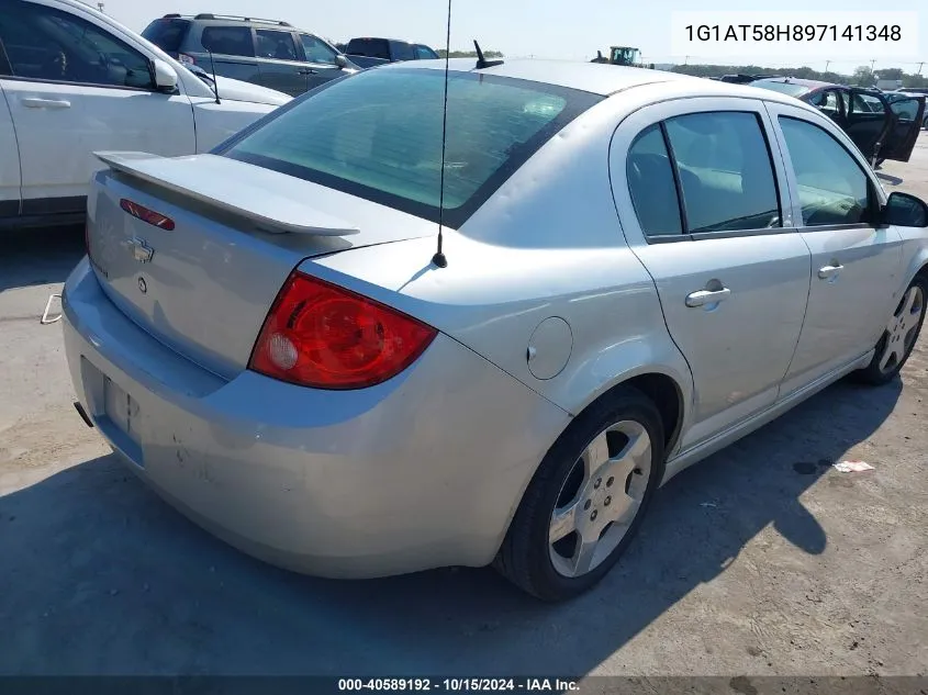 2009 Chevrolet Cobalt Lt VIN: 1G1AT58H897141348 Lot: 40589192