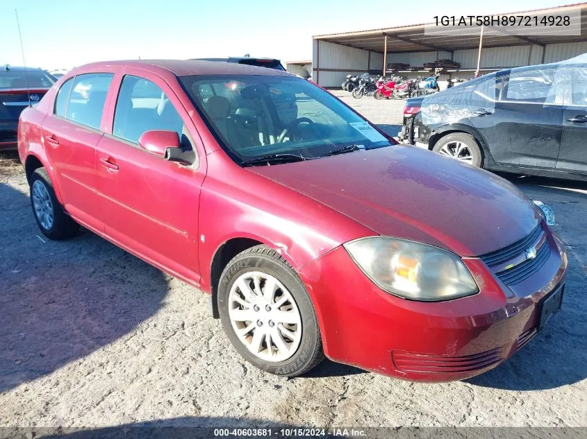 2009 Chevrolet Cobalt Lt VIN: 1G1AT58H897214928 Lot: 40603681