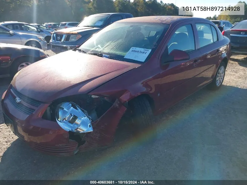 2009 Chevrolet Cobalt Lt VIN: 1G1AT58H897214928 Lot: 40603681