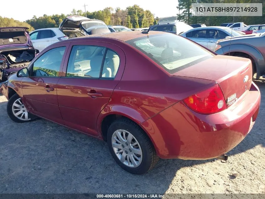 2009 Chevrolet Cobalt Lt VIN: 1G1AT58H897214928 Lot: 40603681