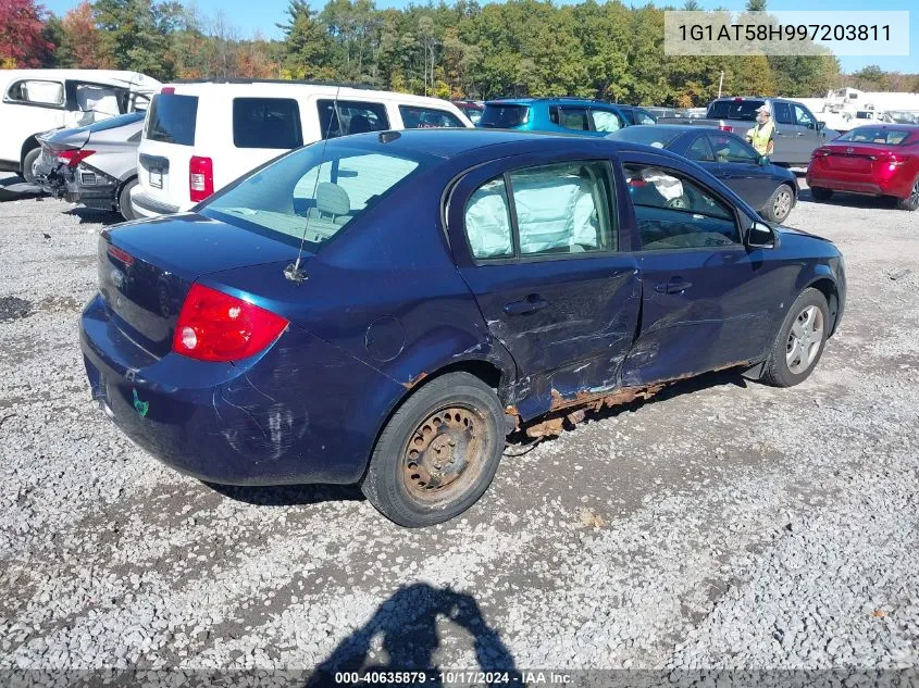 2009 Chevrolet Cobalt Lt VIN: 1G1AT58H997203811 Lot: 40635879