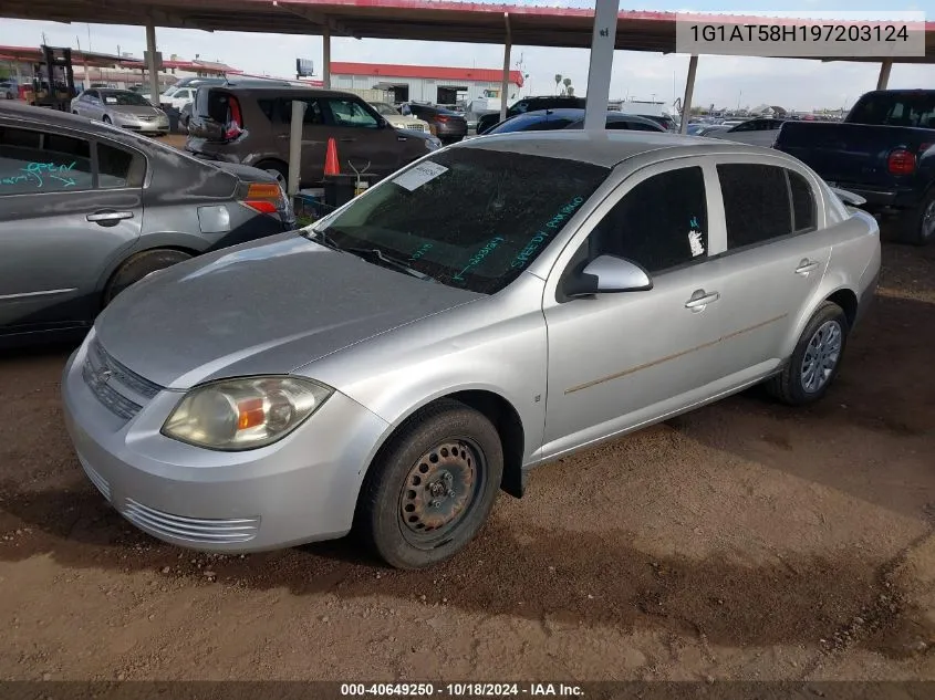 2009 Chevrolet Cobalt Lt VIN: 1G1AT58H197203124 Lot: 40649250