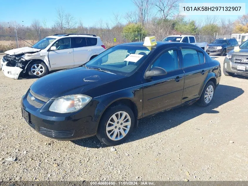 2009 Chevrolet Cobalt Ls VIN: 1G1AK58H297132907 Lot: 40683650